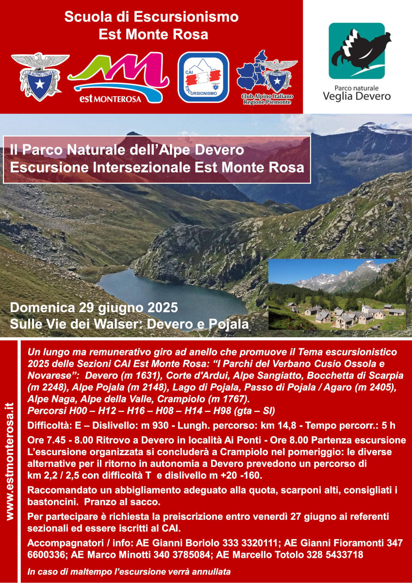 Escursione Intersezionale EMR 2025